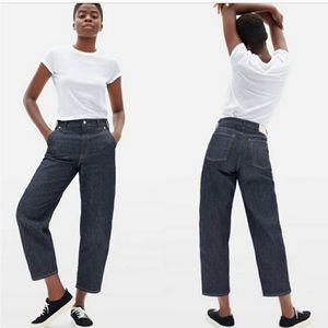 Everlane The Arc Jeans Dark Indigo Sz 32